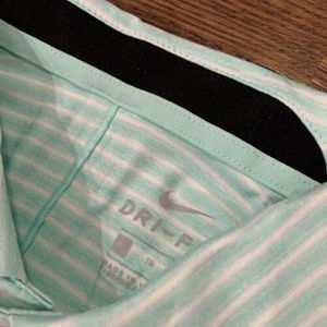 Tiger Woods Nike Golf Recent Polo EUC‎ Green XL